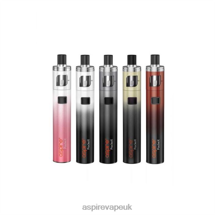 Aspire Ecig UK 24V6F119 - Aspire Pockex Anniversary Edition Kit Gold Gradient