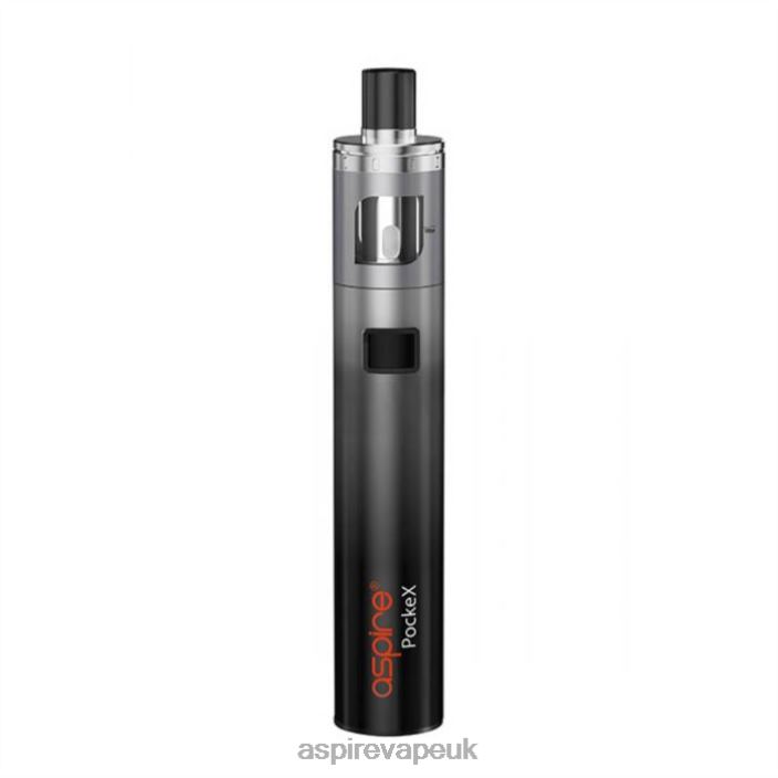 Aspire UK Vape 24V6F117 - Aspire Pockex Anniversary Edition Kit Black and White Gradient