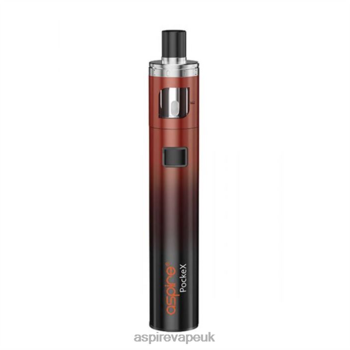 Aspire UK Vape 24V6F117 - Aspire Pockex Anniversary Edition Kit Black and White Gradient
