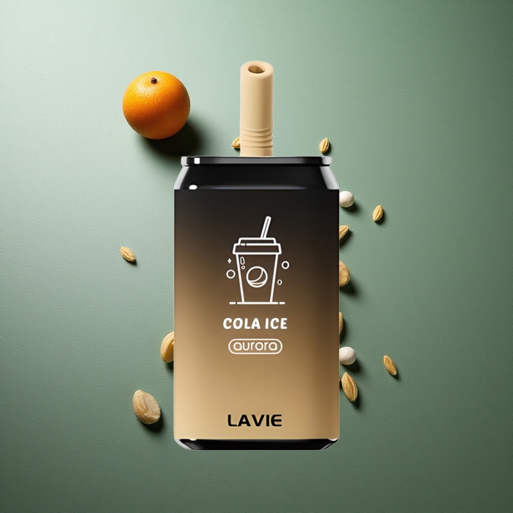 Cola Ice LAVIE Aurora 11000 Puffs UK Vape Wholesale Rechargeable Type C