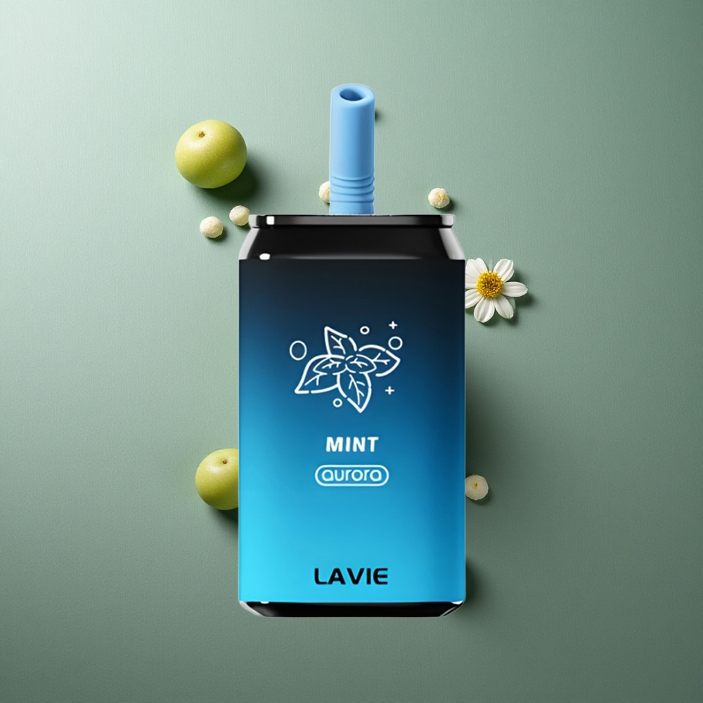 Mint Lavie Aurora 11000 Puffs UK Vape Wholesale Rechargeable Type C