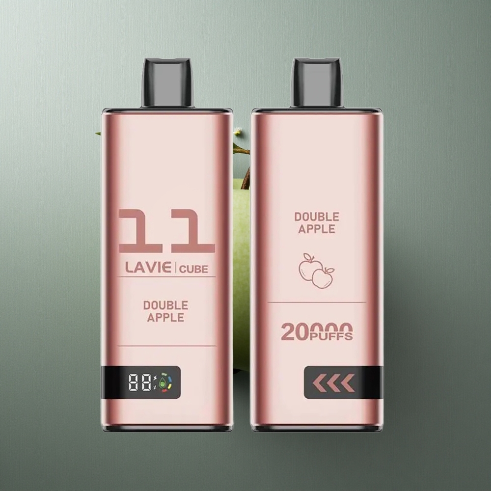 Double Apple Lavie Cube 20000 Puffs UK Vape Wholesale Disposable Vape