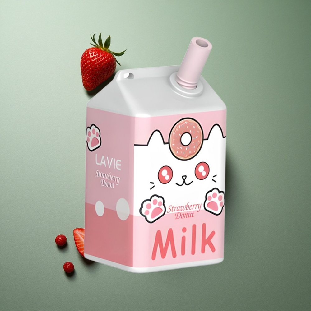 Strawberry Donut LAVIE Milk 7000 Puffs UK vape wholesale 16ML Type C Rechargeable