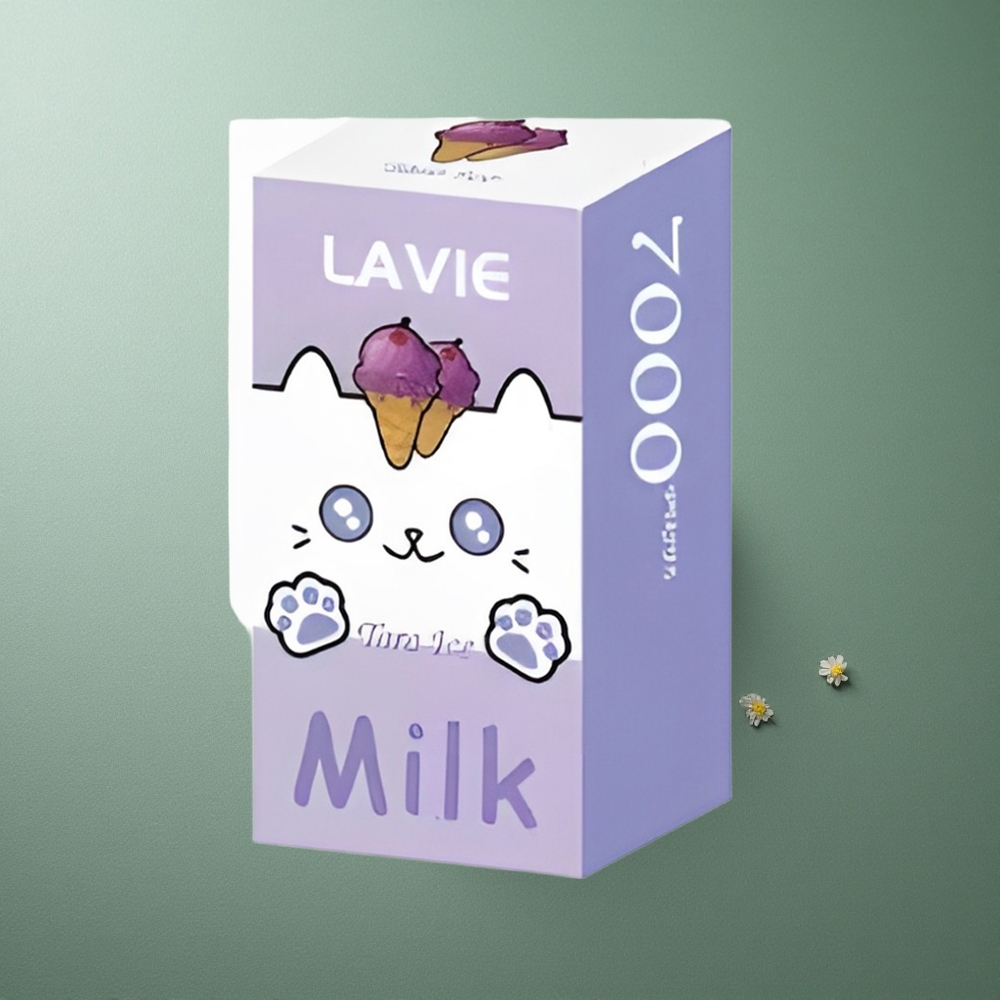 Taro Ice LAVIE Milk 7000 Puffs Disposable Vape UK Vape Wholesale Type C Rechargeable