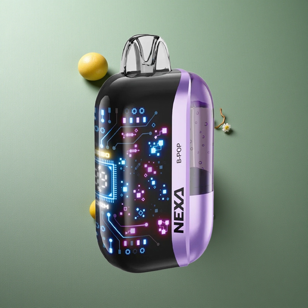 Blue Razz Ice NEXA Ultra 50K Disposable Vape 50000 Puffs UK Vape Wholesale with 20ml Capacity & Type-C Charging