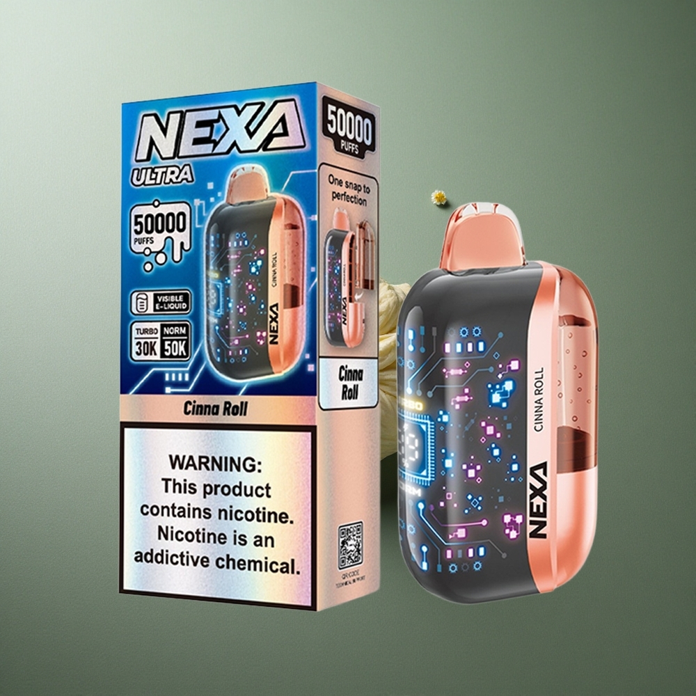 Cinna Roll NEXA Ultra 50K Disposable Vape UK Vape Wholesale 20ml Prefilled