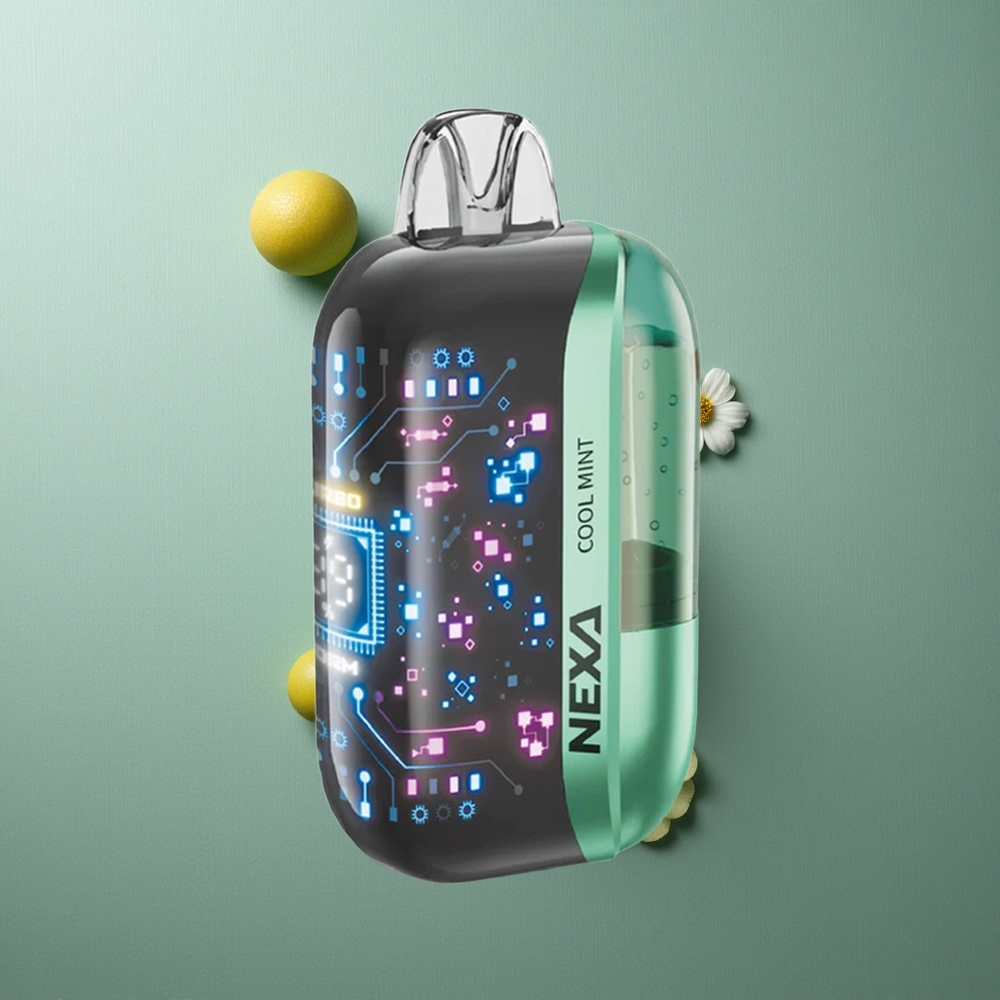 Cool Mint NEXA Ultra 50000 Puffs UK Vape Wholesale 20ml Type-C Charging