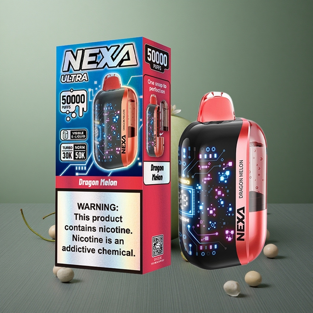 Dragon Melon NEXA Ultra 50K Disposable Vape 50000 Puffs UK vape wholesale 20ml Prefilled