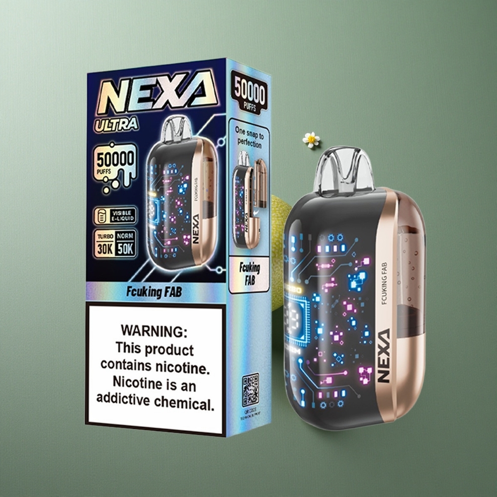 Fcuking Fab NEXA Ultra 50K Disposable Vape 50000 Puffs UK Vape Wholesale 20ml 5% Nicotine