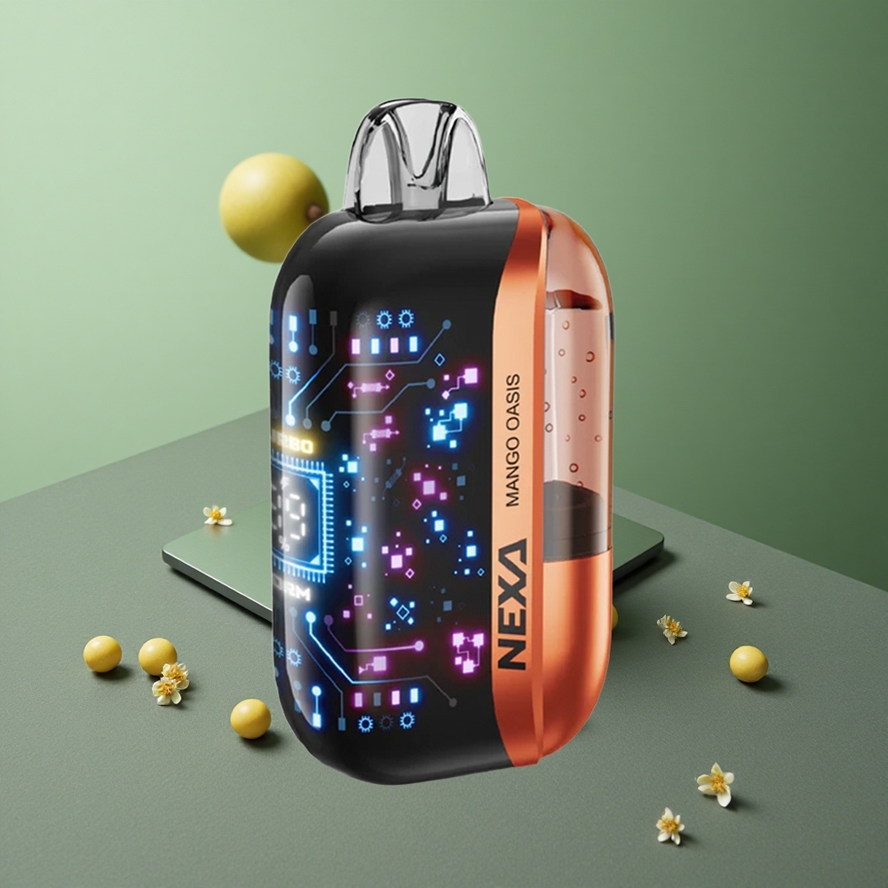 Mango Oasis NEXA Ultra 50000 Puffs UK Vape Wholesale 20ml Dual Mesh