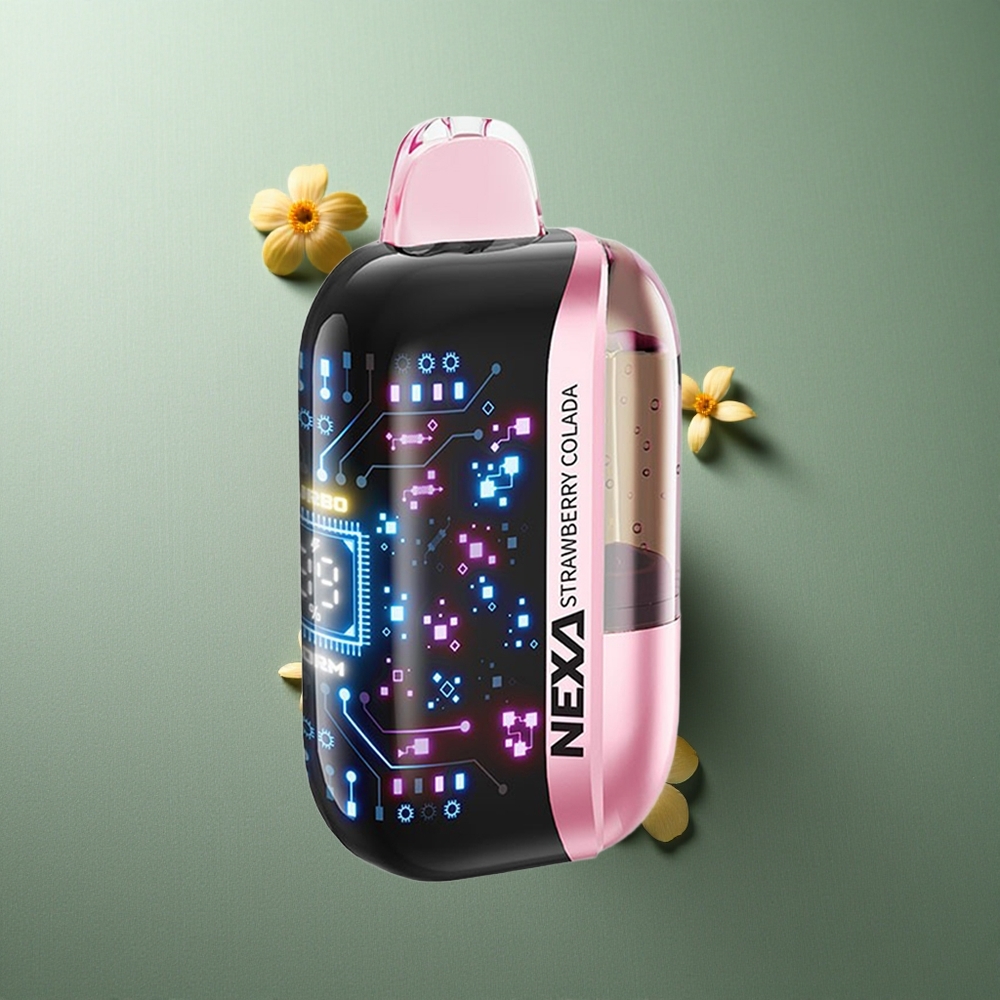 Strawberry Colada NEXA Ultra 50K Disposable Vape 50000 Puffs UK vape wholesale 20ml Prefilled