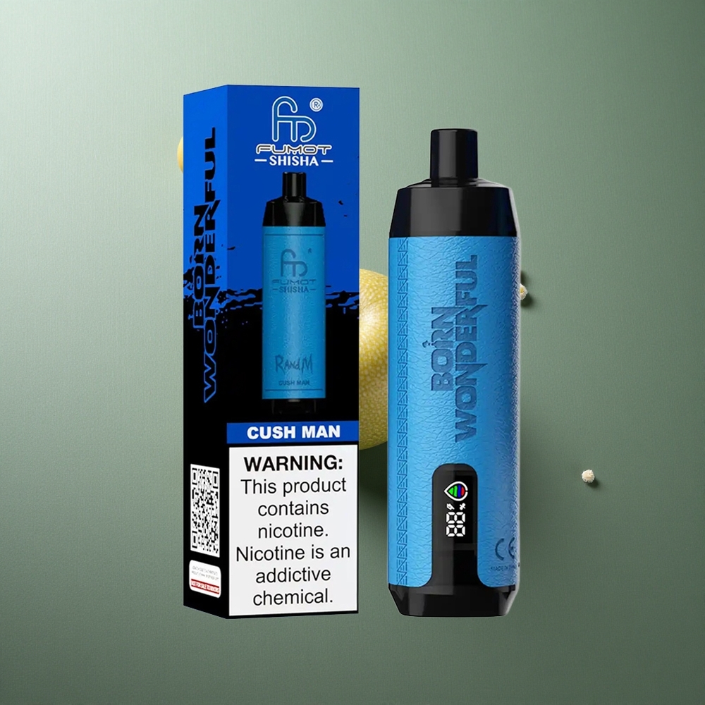 Cush Man RandM Fumot Shisha 10000 Puffs UK vape wholesale with 18ml Prefilled e-liquid