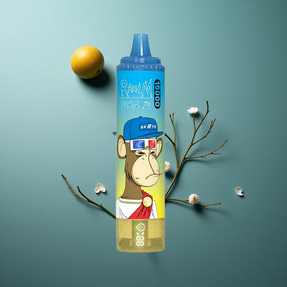 Mr Blue RandM Fumot Tornado 15000 Puffs UK vape wholesale LCD Display
