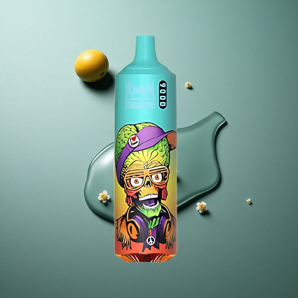 Bluelicious Ice RandM Fumot Tornado 9000 Puffs UK vape wholesale Mesh Coil 18mL