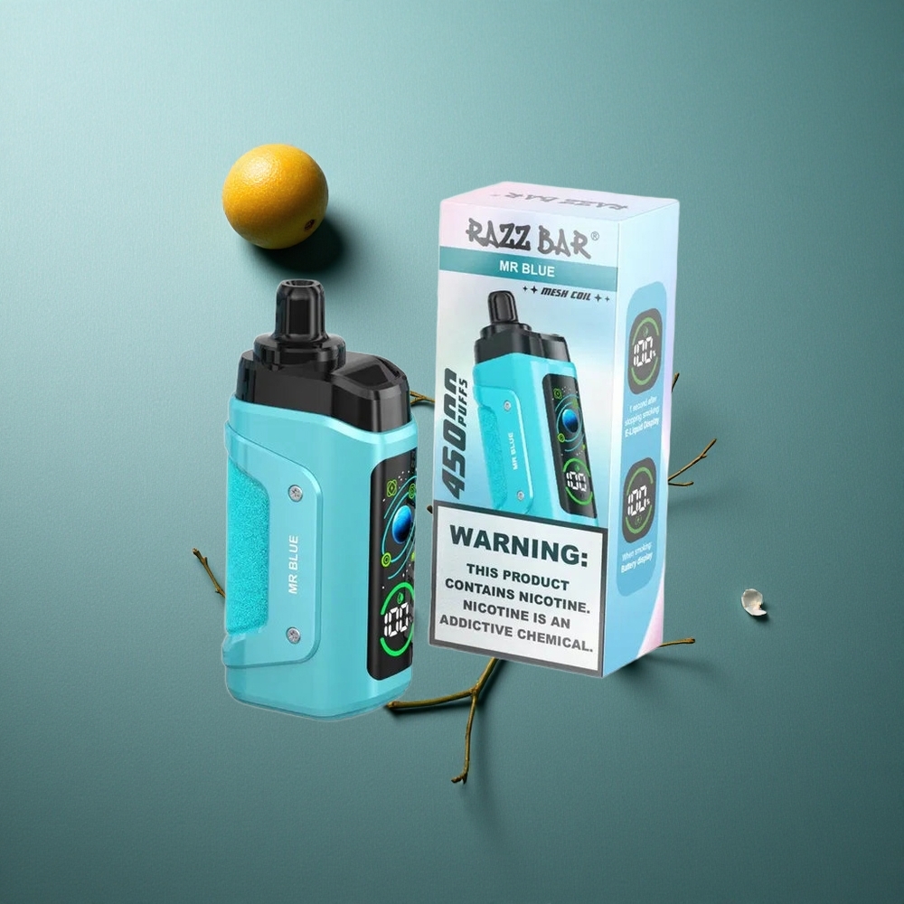 Blue Razz Bar 45000 Puffs Disposable Vape UK Vape Wholesale Type-C Rechargeable