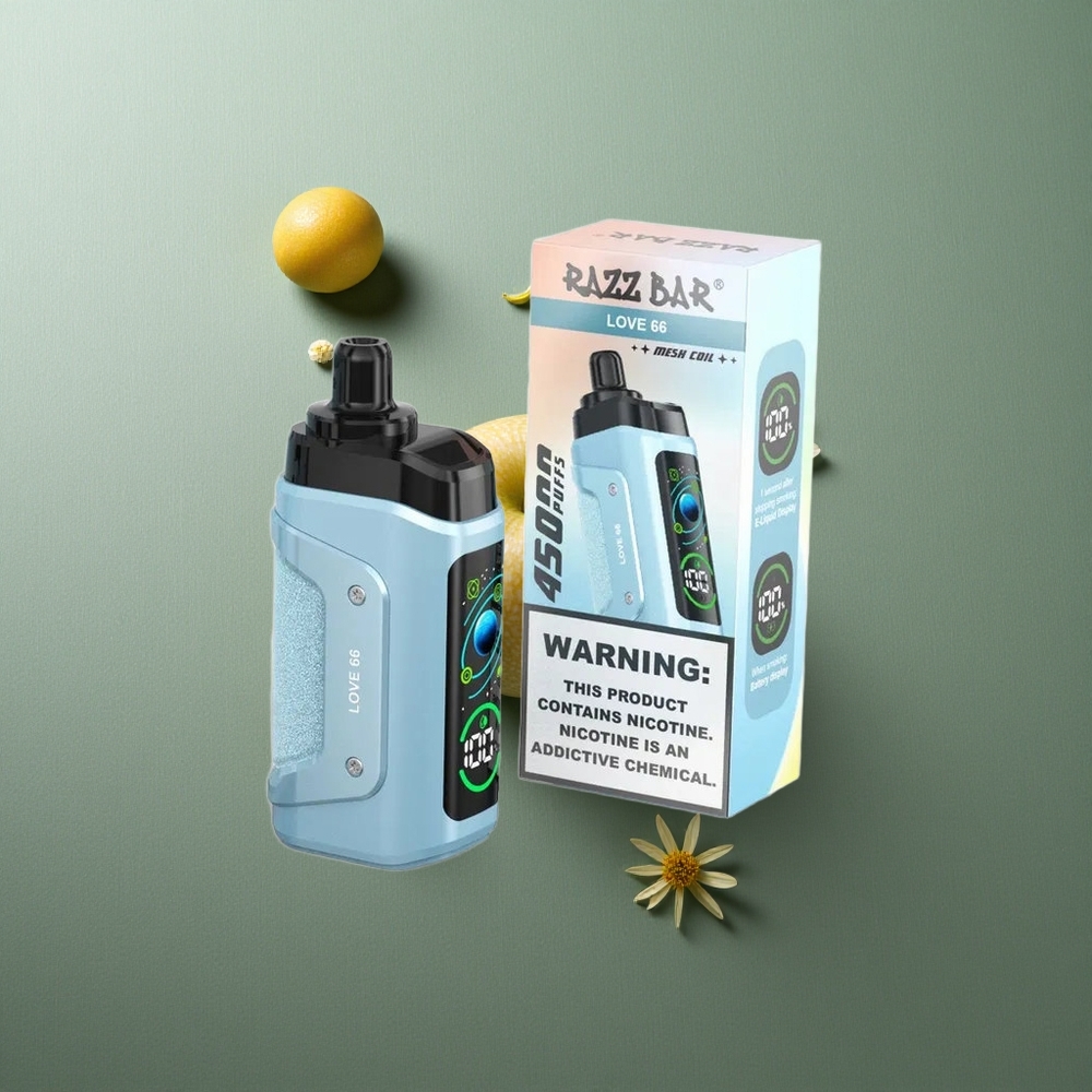 Love 66 Razz Bar 45000 Puffs Disposable Vape Adjustable Airflow UK Vape Wholesale