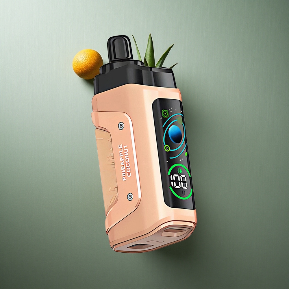 Pineapple Coconut Razz Bar 45000 Puffs Disposable Vape UK Vape Wholesale Adjustable Airflow
