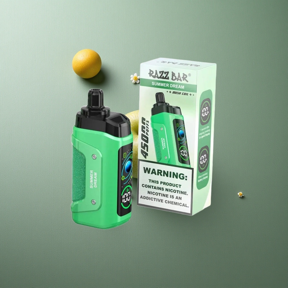 Summer Dream Razz Bar 45000 Puffs UK Vape Wholesale Disposable Vape with Adjustable Airflow