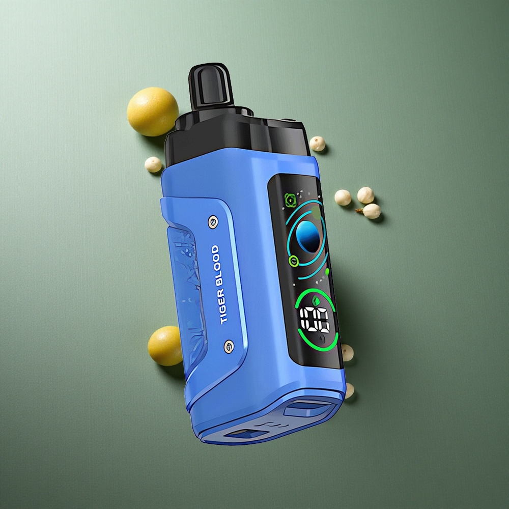 Tiger Blood & Razz Bar 45000 Puffs Adjustable Airflow Disposable Vape UK Vape Wholesale