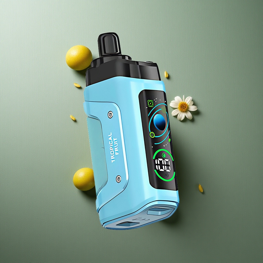 Tropical Fruit & Razz Bar 45000 Puffs UK Vape Wholesale Disposable Vape with Adjustable Airflow