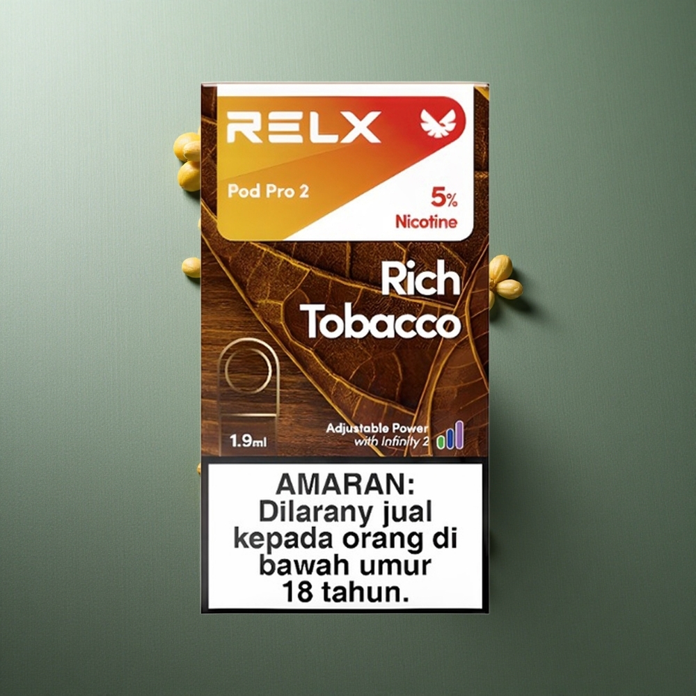 Rich Tobacco RELX Pod Pro 2 600 Puffs UK Vape Wholesale 1.9ml